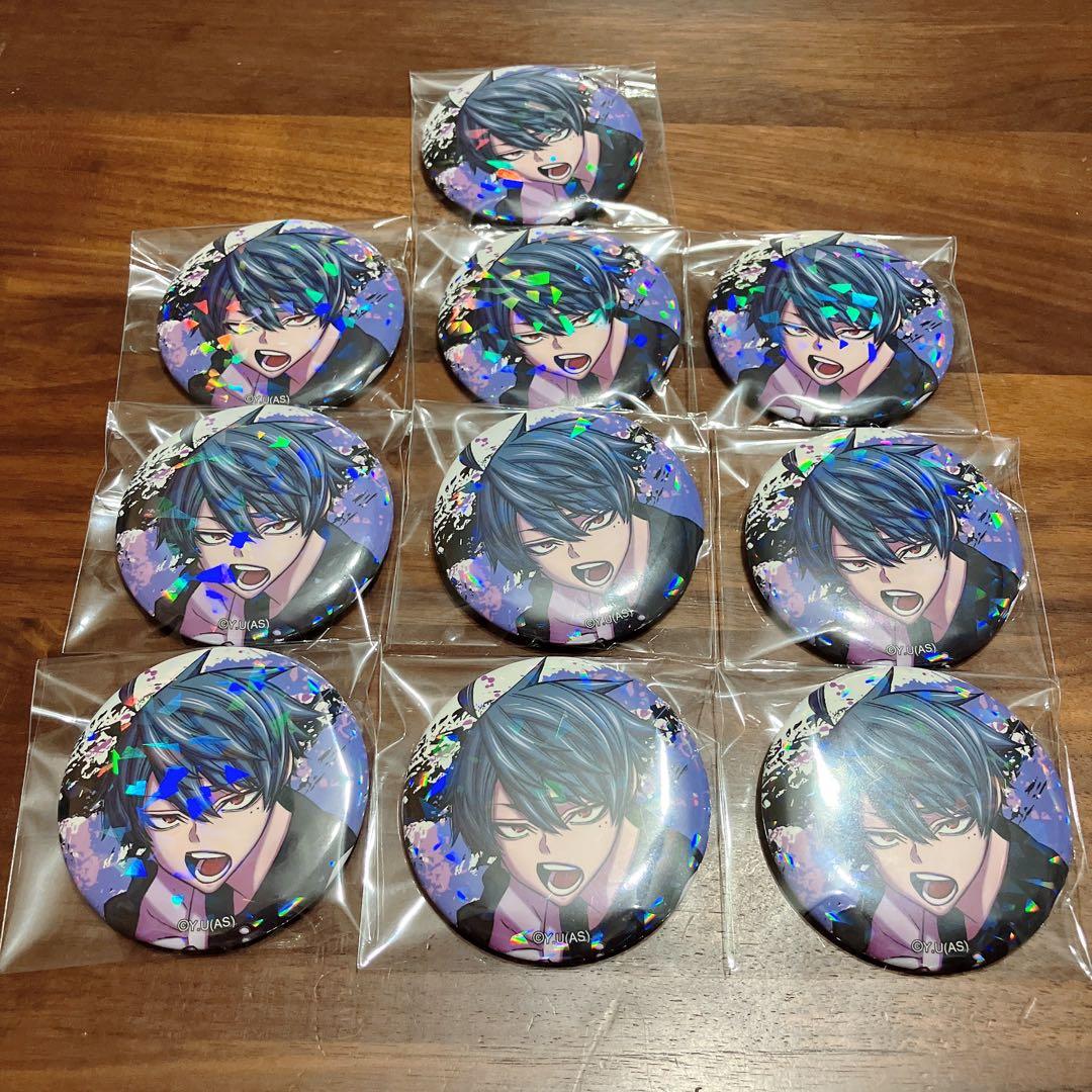 桃源暗鬼 ホログラム缶バッジ マズル ツリビレ メイド 一ノ瀬四季×10