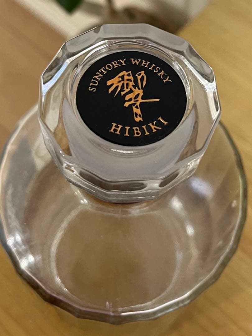 サントリー　響21年　空瓶　花鳥風月　意匠ボトル　未洗浄