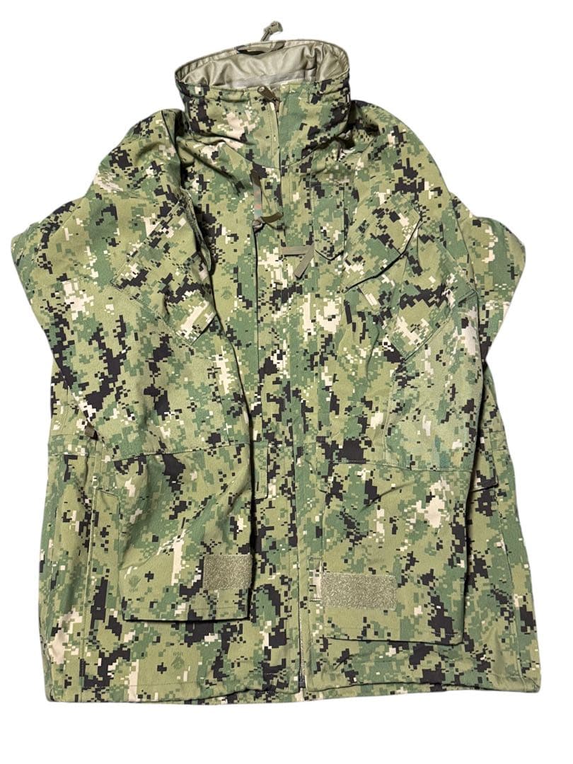 USN 米海軍 NWU パーカデジタルカモ 米軍放出品　ゴアテックス　SR