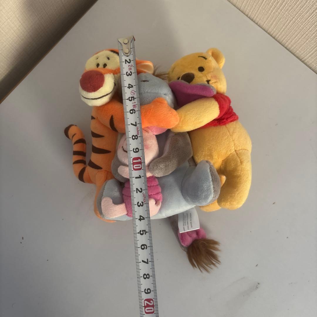 ディズニー　プーさん＆フレンズ　HUG ぬいぐるみ キーチェーン キーホルダー