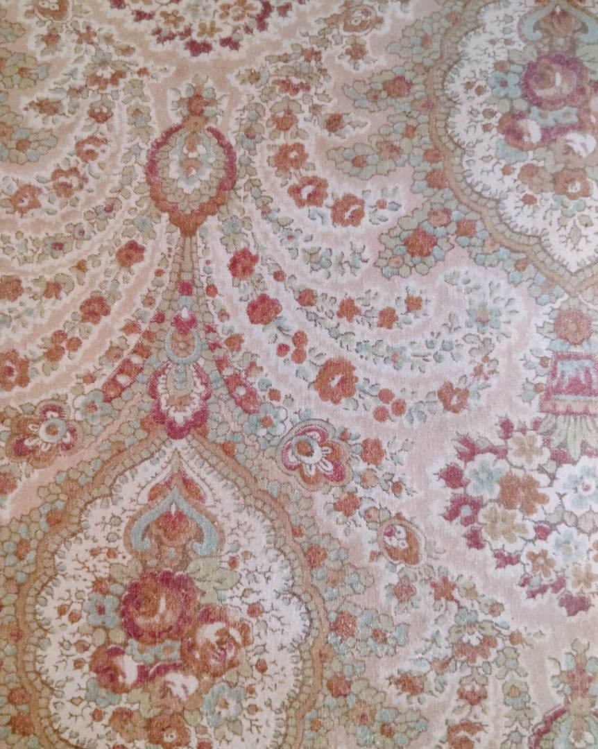 フランス アンティーク★カルトナージュ 布箱 フレンチファブリック