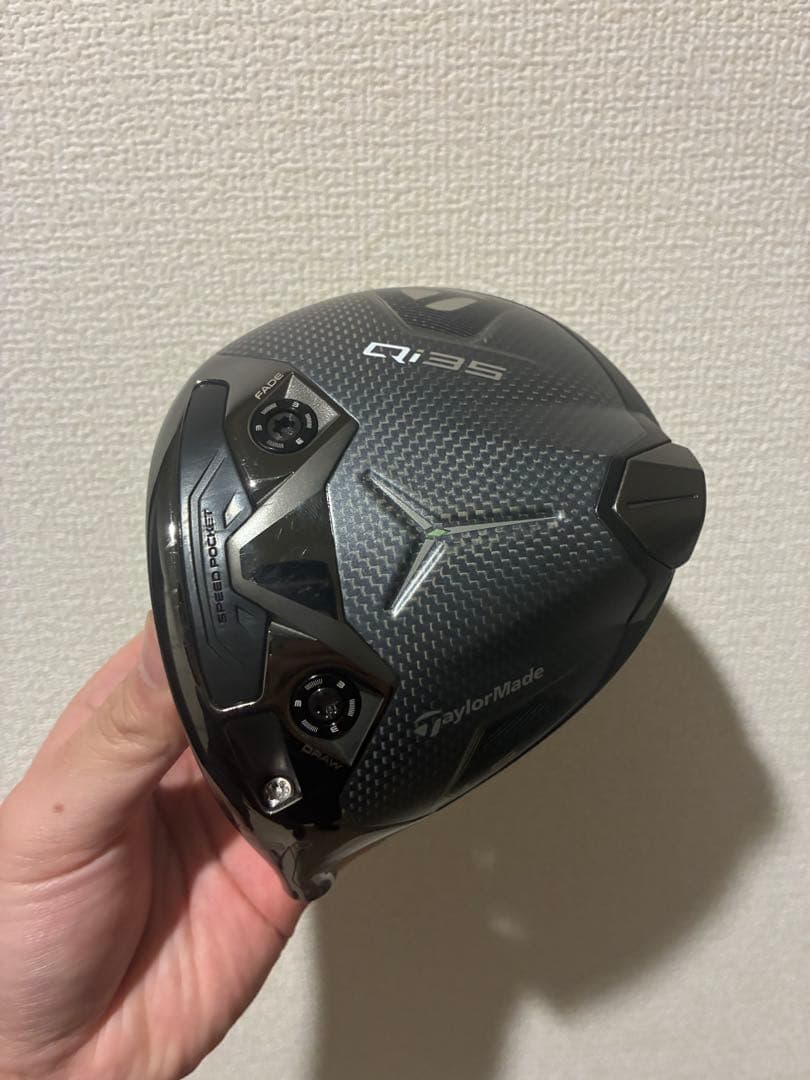 TaylorMade Qi35 lstドライバー9°(ヘッドのみ) レフティ