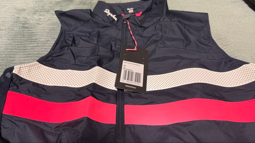 【新品、未使用】Rapha メンズ ブルベ ジレ ウィズポケット