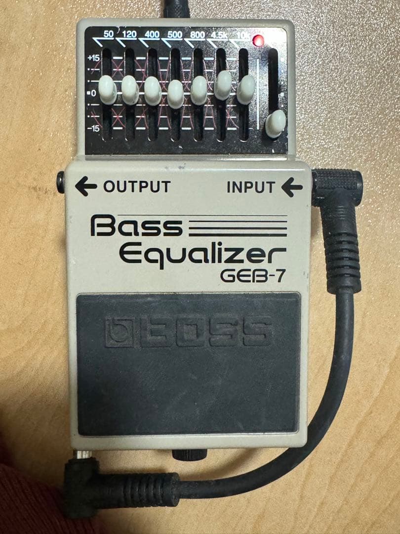 【美品】BOSS Bass Equalizer GEB-7