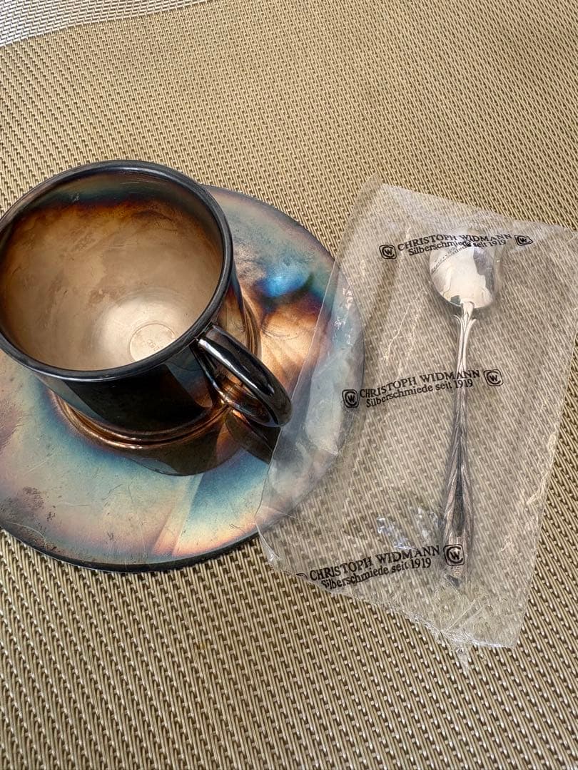 CHRISTOPH WIDMANN デミタスカップ 銀製 W90刻印 157g