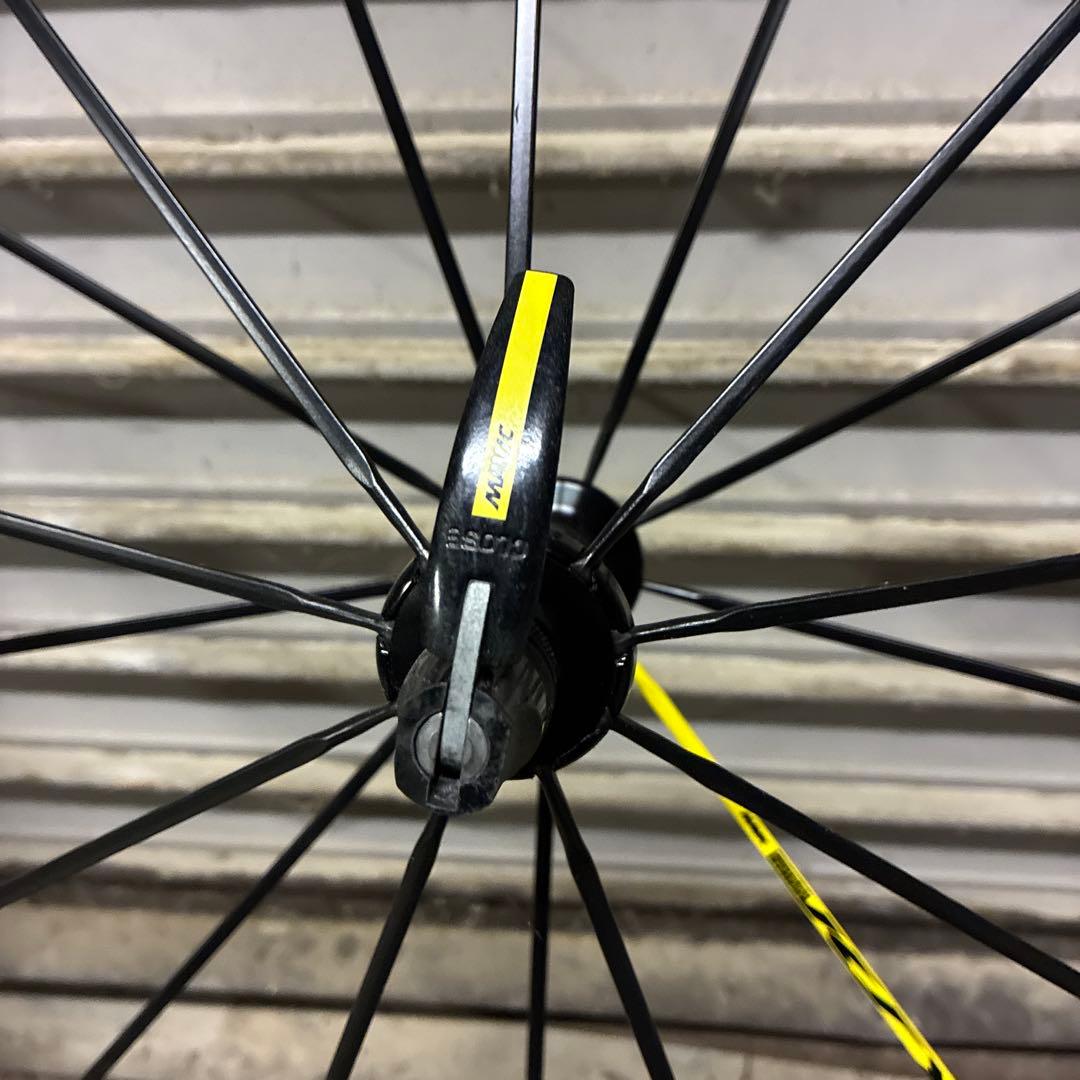 美品　マビック　キシリウムプロ　ust ロードバイク　ホイール