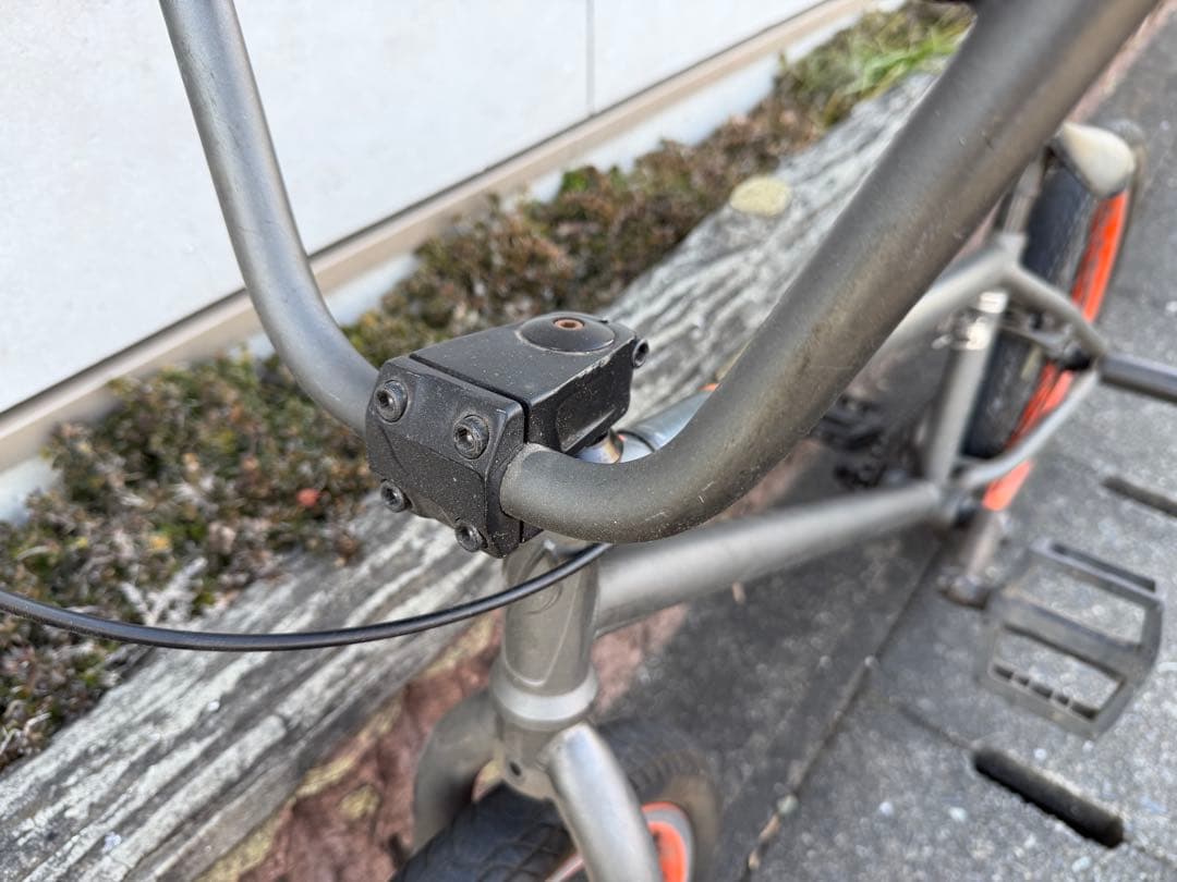 ORANGE BMX 自転車 トリック ペグ付き