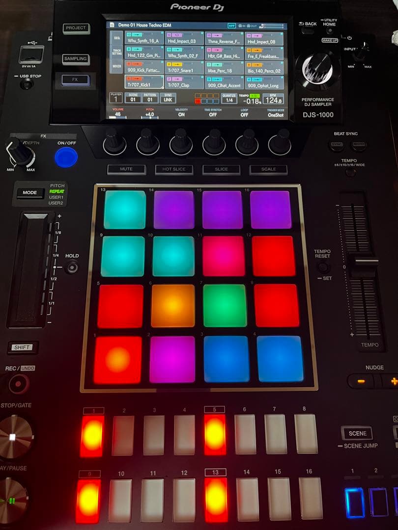 11/24迄Pioneer DJ DJS-1000 サンプラー　デッキセーバー付