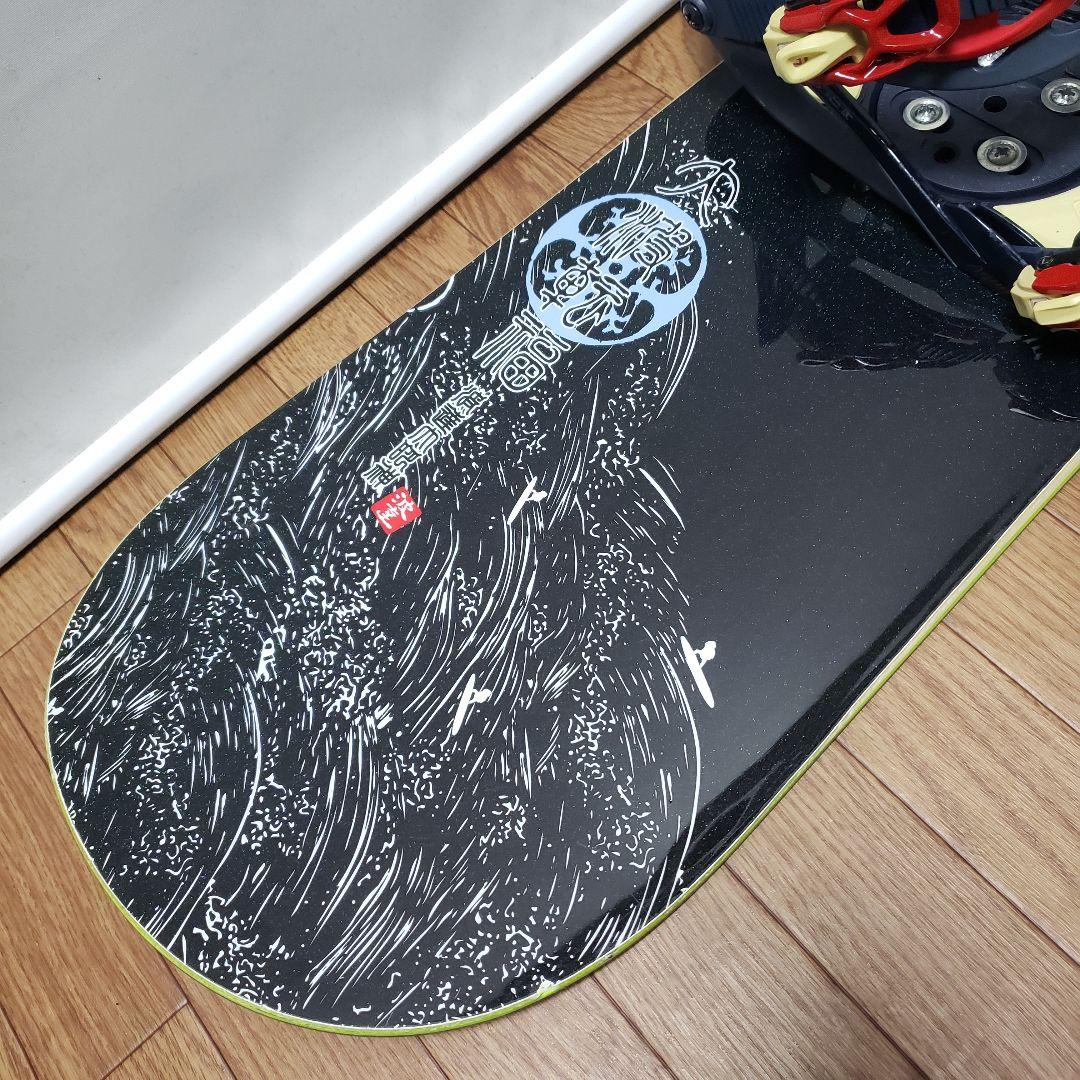 ぱぱさんぱぱさん専用 波達 namitatsu 156cm スノーボード セット