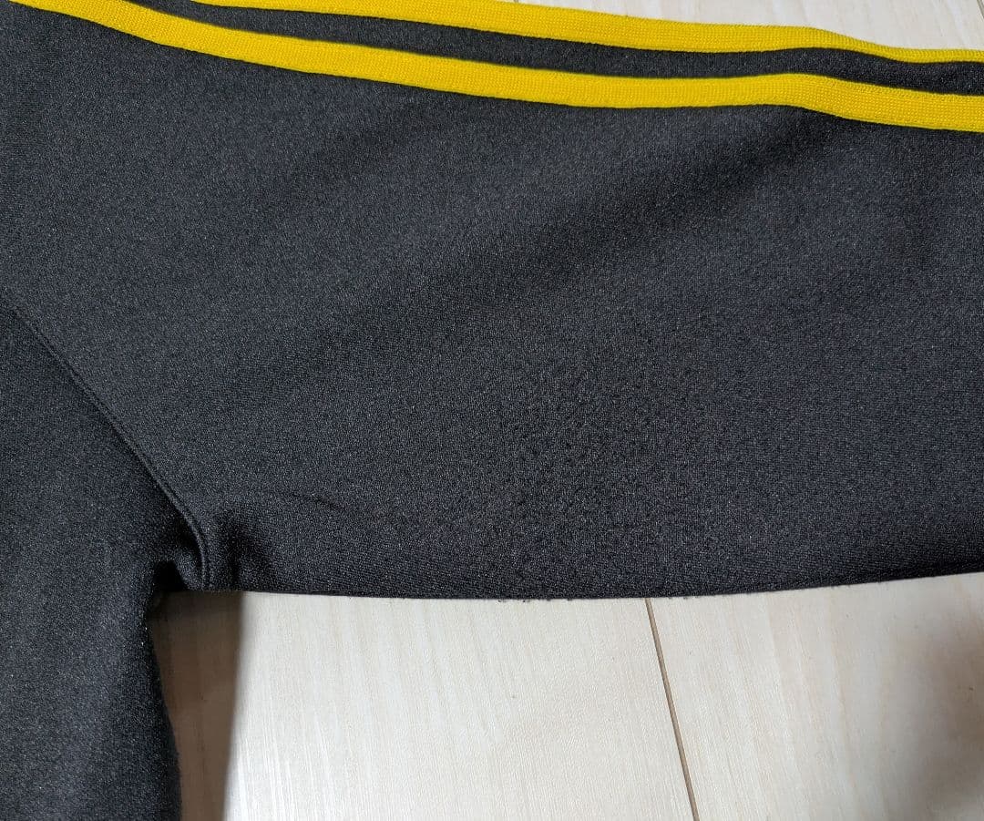 hide LEMONeD ジップアップジャージ サイズ3 黒/黄色