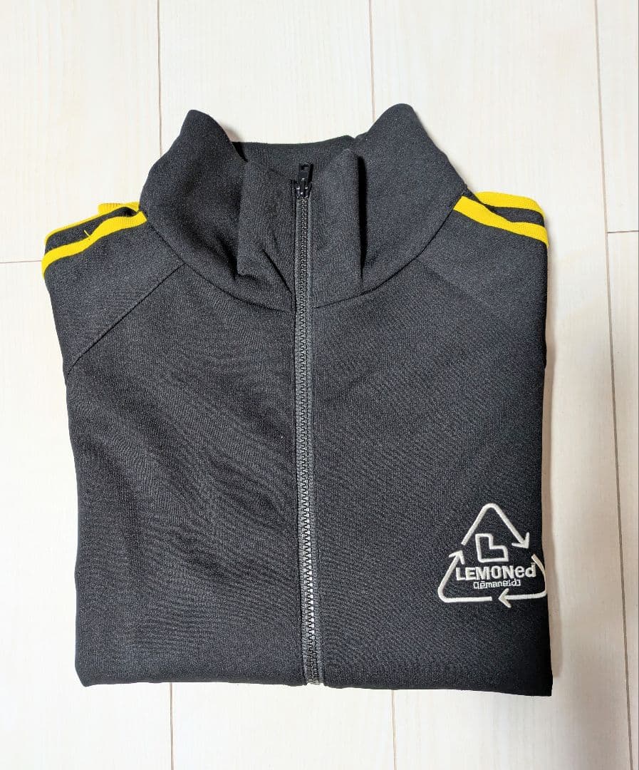 hide LEMONeD ジップアップジャージ サイズ3 黒/黄色