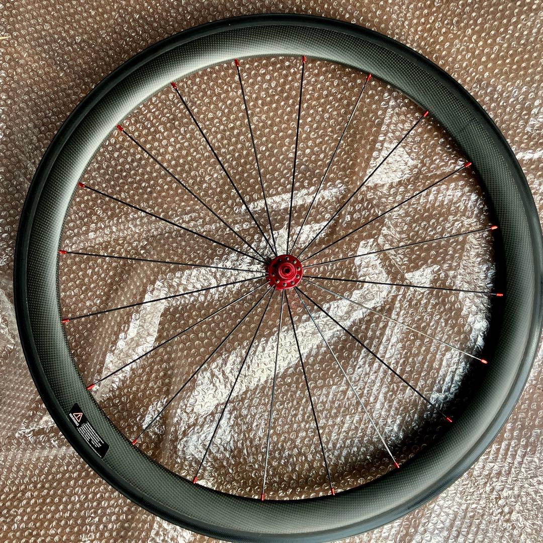 軽量LWCホイール SL 50mm クリンチャー リム 前後1401g【良品】