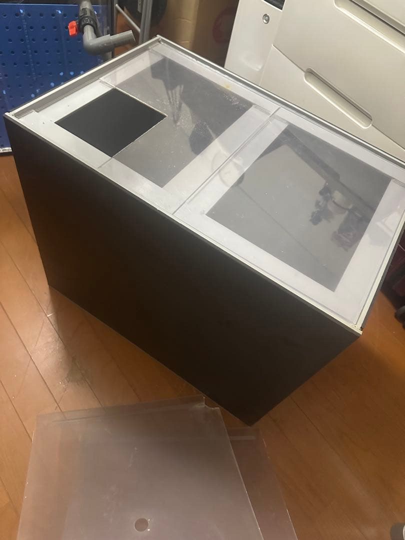 アクリル水槽120cmx50cmx50cm と　ろ過槽　発送可能