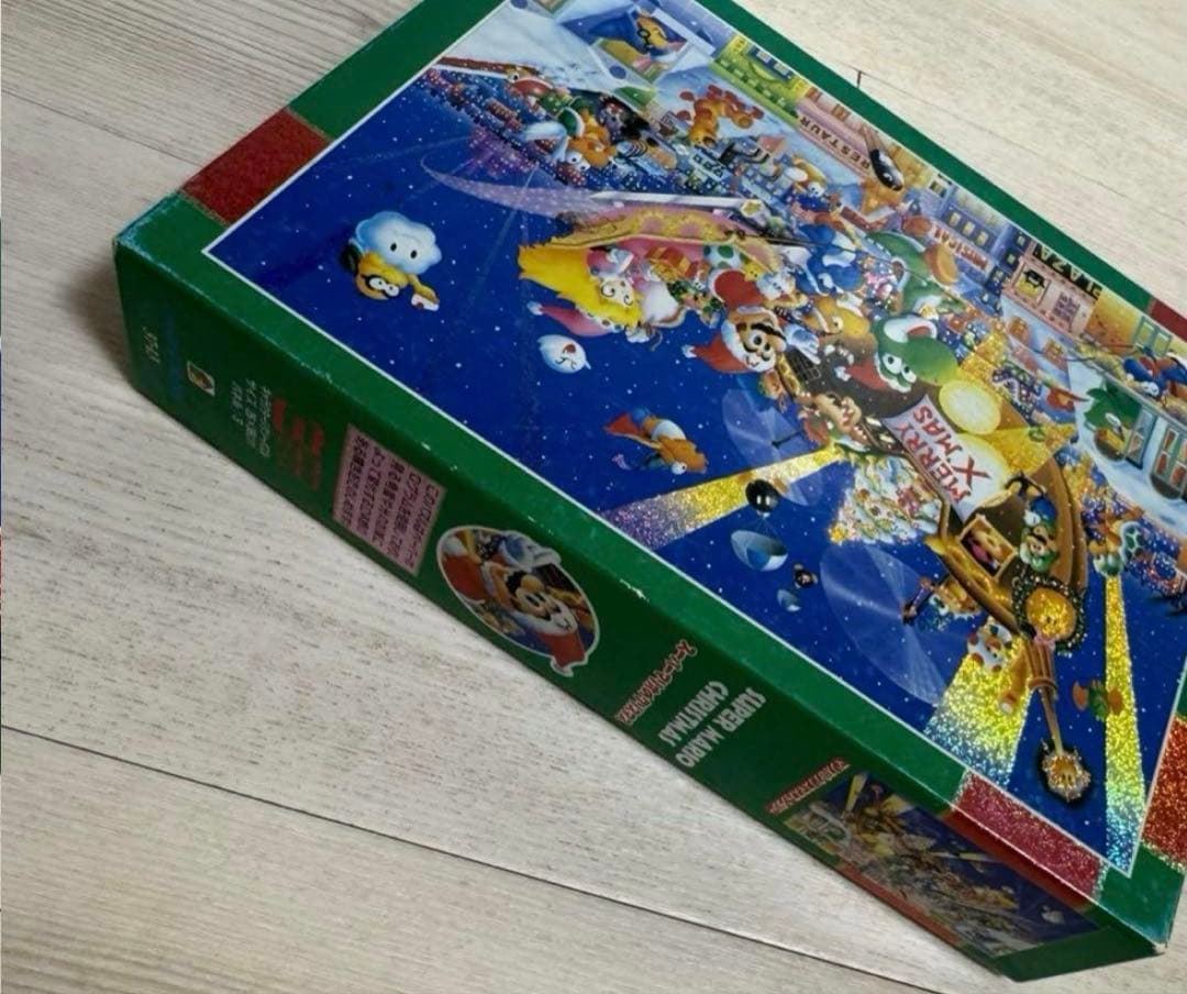 【希少】マリオ　ジグソーパズル マリオのクリスマスファンタジー　300ピース