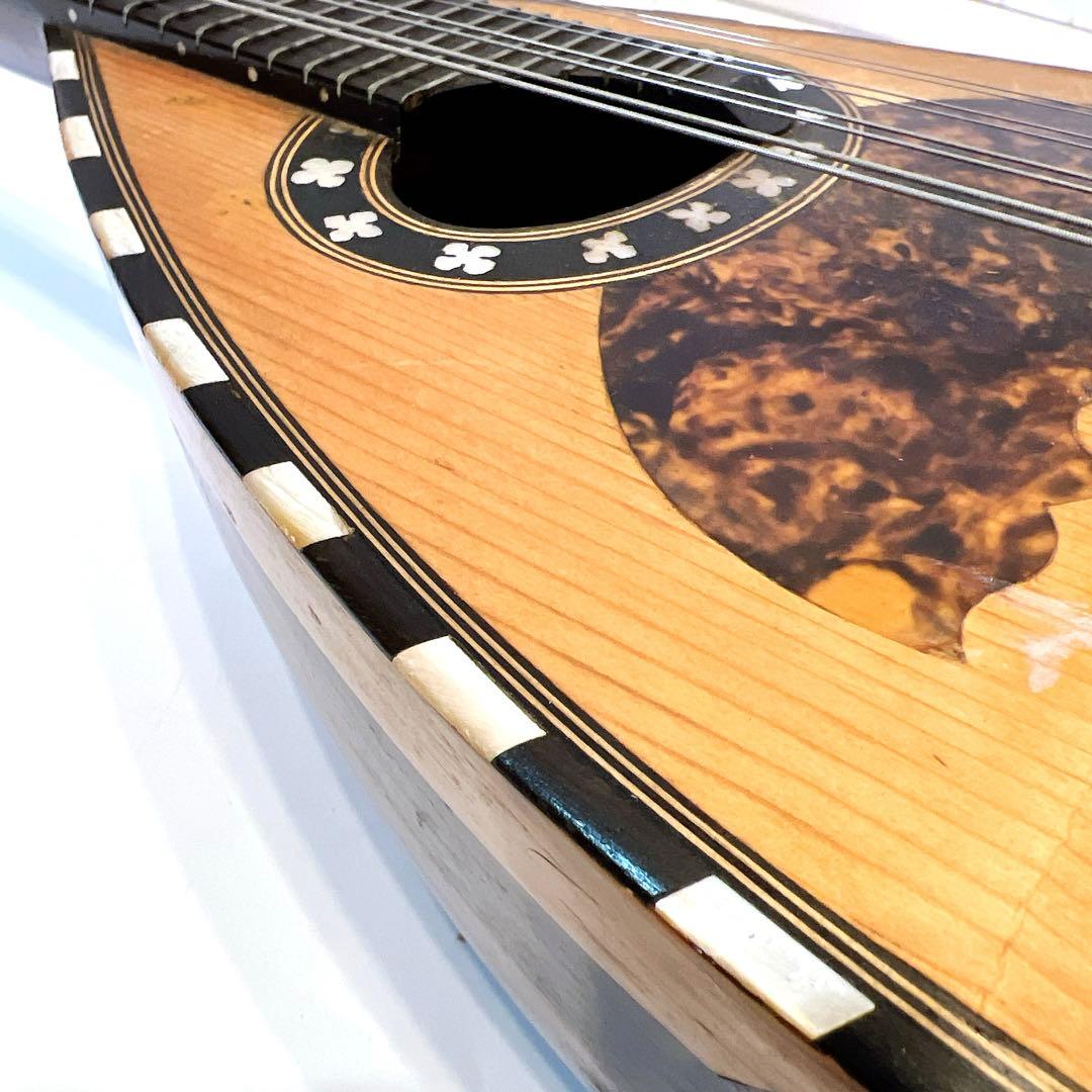 Pietro Tonelli Napoli マンドリン　インレイ　ピエトロトネリ