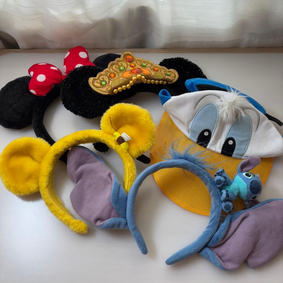 ディズニーキャラクターカチューシャセット