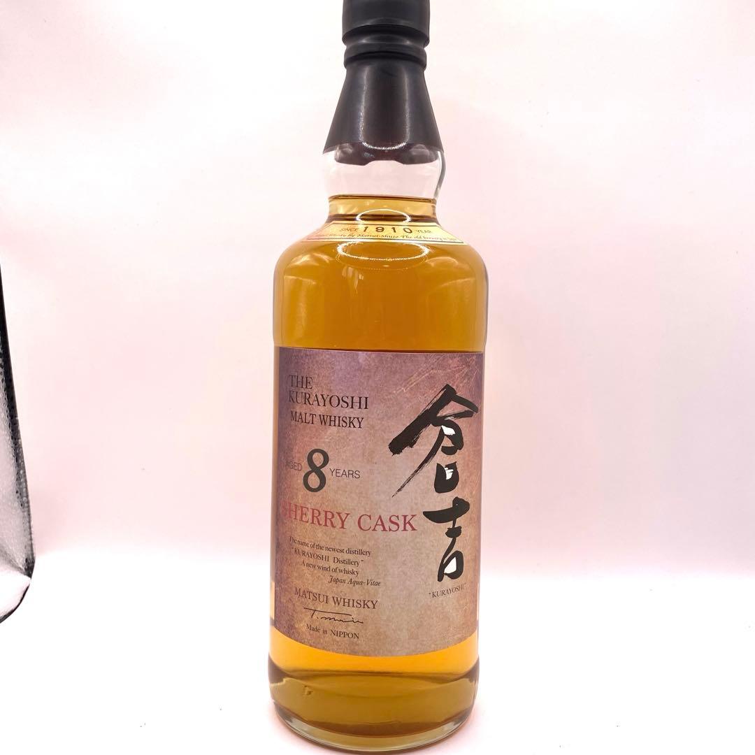 マツイモルトウィスキー　倉吉 8年 シェリーカスク 700ml