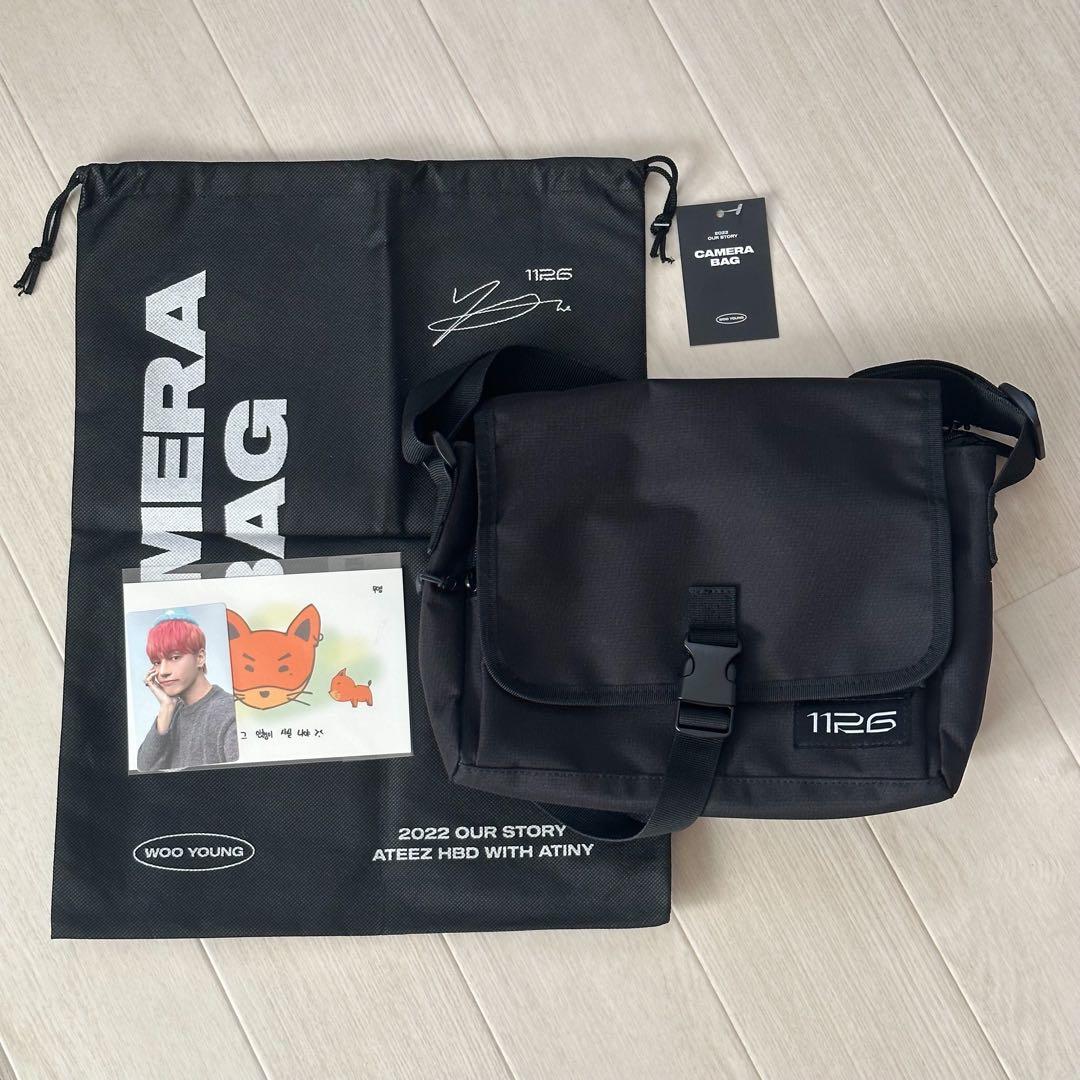ATEEZ アチズ ウヨン カメラバッグ センイル MD
