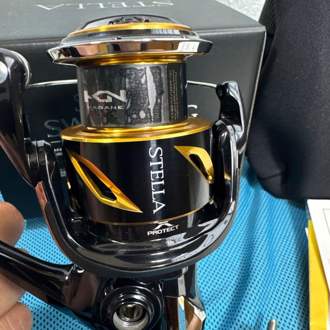 超美品　20ステラ　SW4000XG シマノ　ゴメクサス　ハンドル　セット