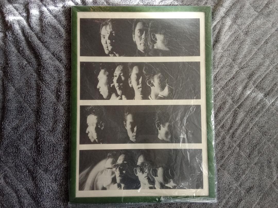 BOOWY ポスター フレーム付き 氷室京介 布袋寅泰 写真