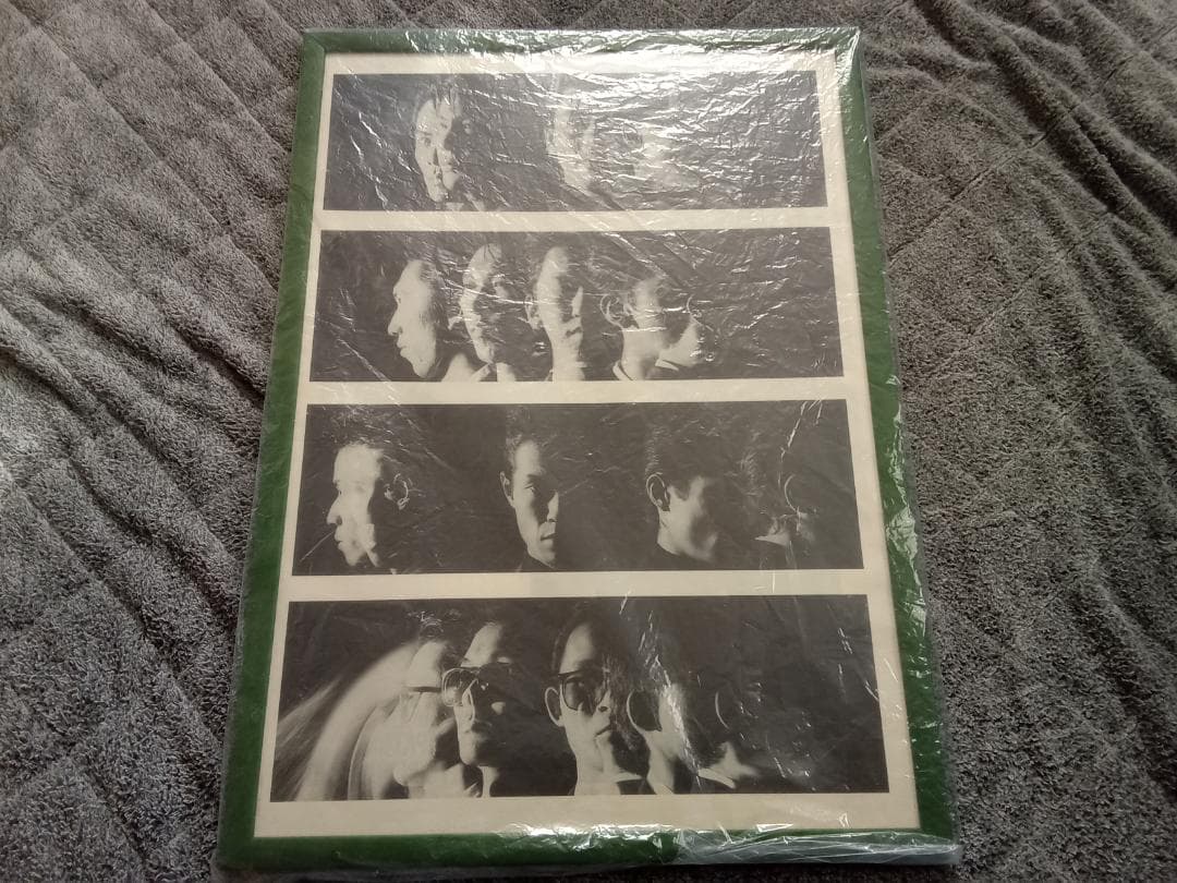 BOOWY ポスター フレーム付き 氷室京介 布袋寅泰 写真