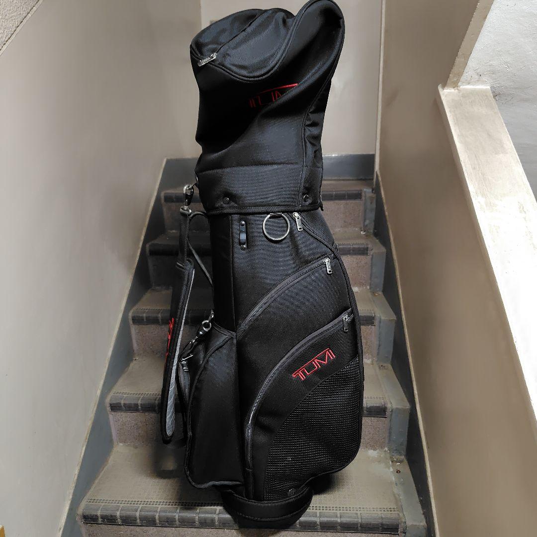 TUMI ゴルフバッグ・キャディバッグ 黒　22189D4