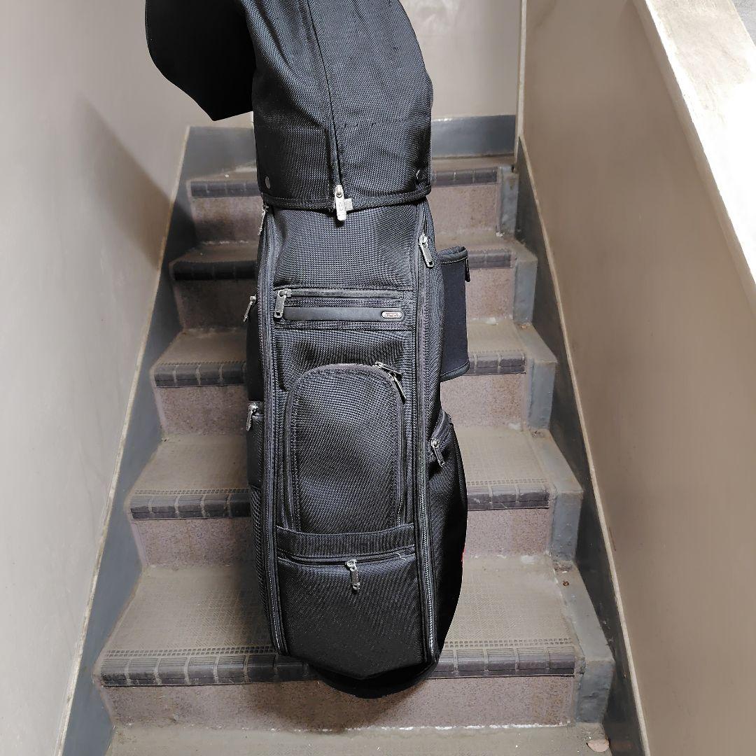 TUMI ゴルフバッグ・キャディバッグ 黒　22189D4