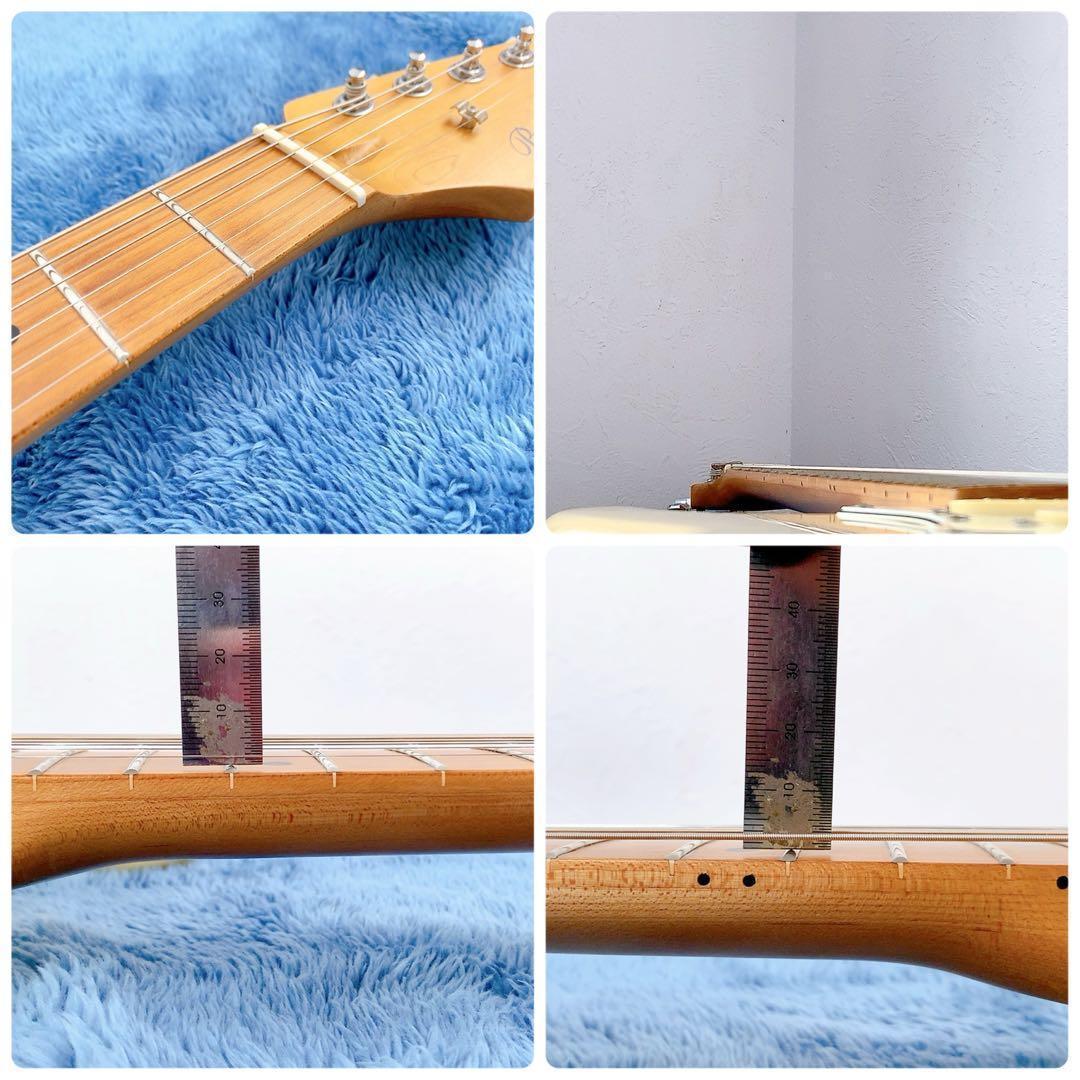 Bacchus ストラトキャスター　クリームホワイト