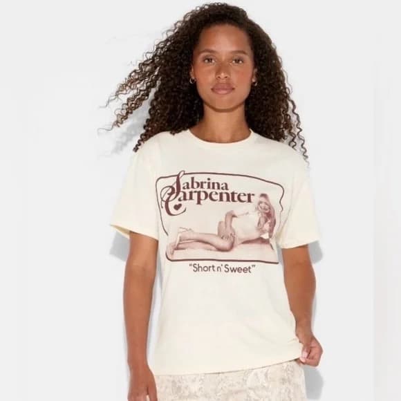 ミュージシャン Sabrina Carpenter - Band Tee - Size M