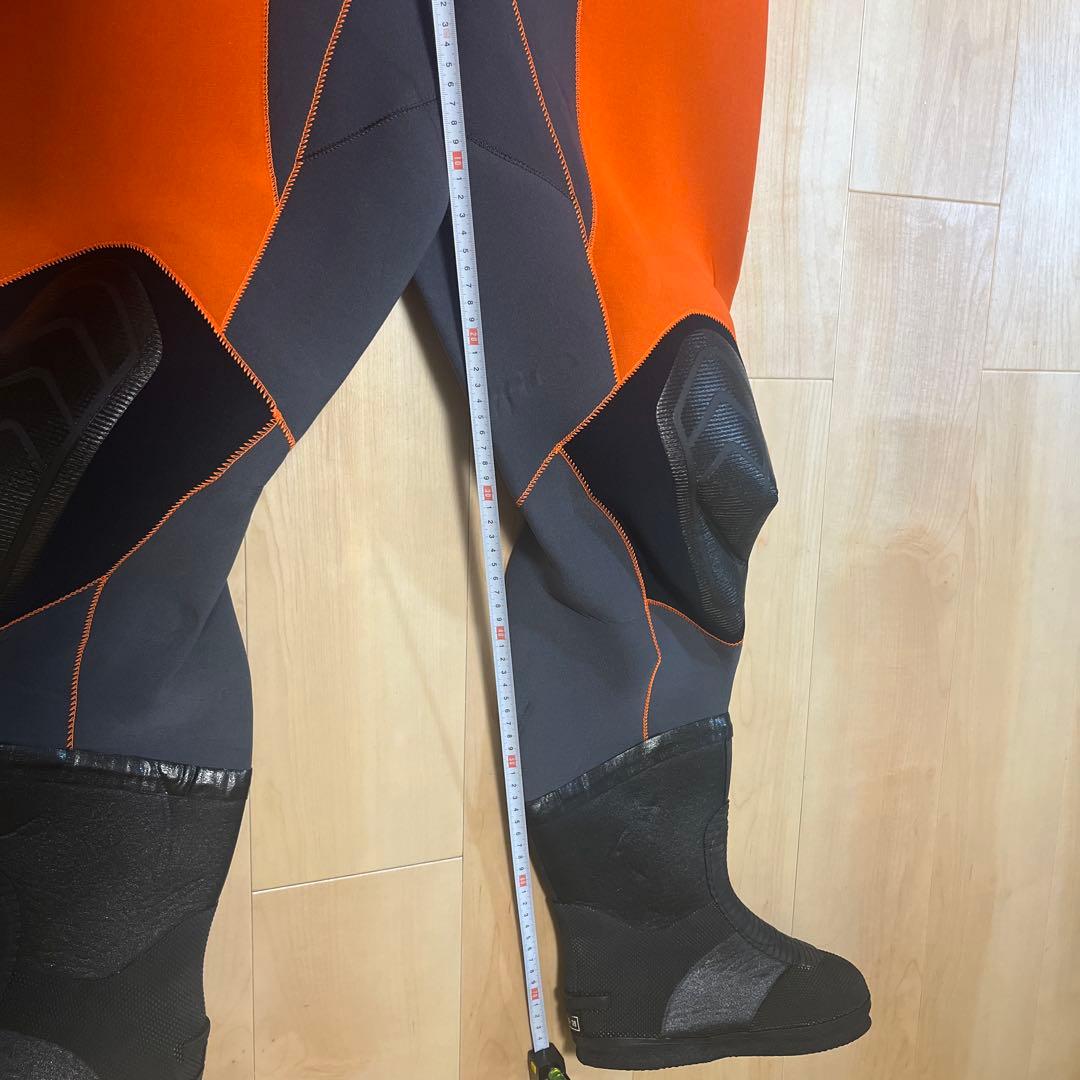 MOBBYSドライスーツ グレー・オレンジ