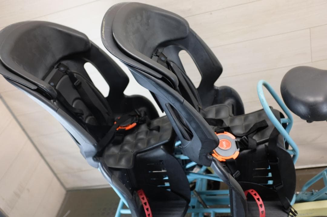 C78 )良品★OGK製　ふたこじてんしゃ　16インチ　3段　オートライト