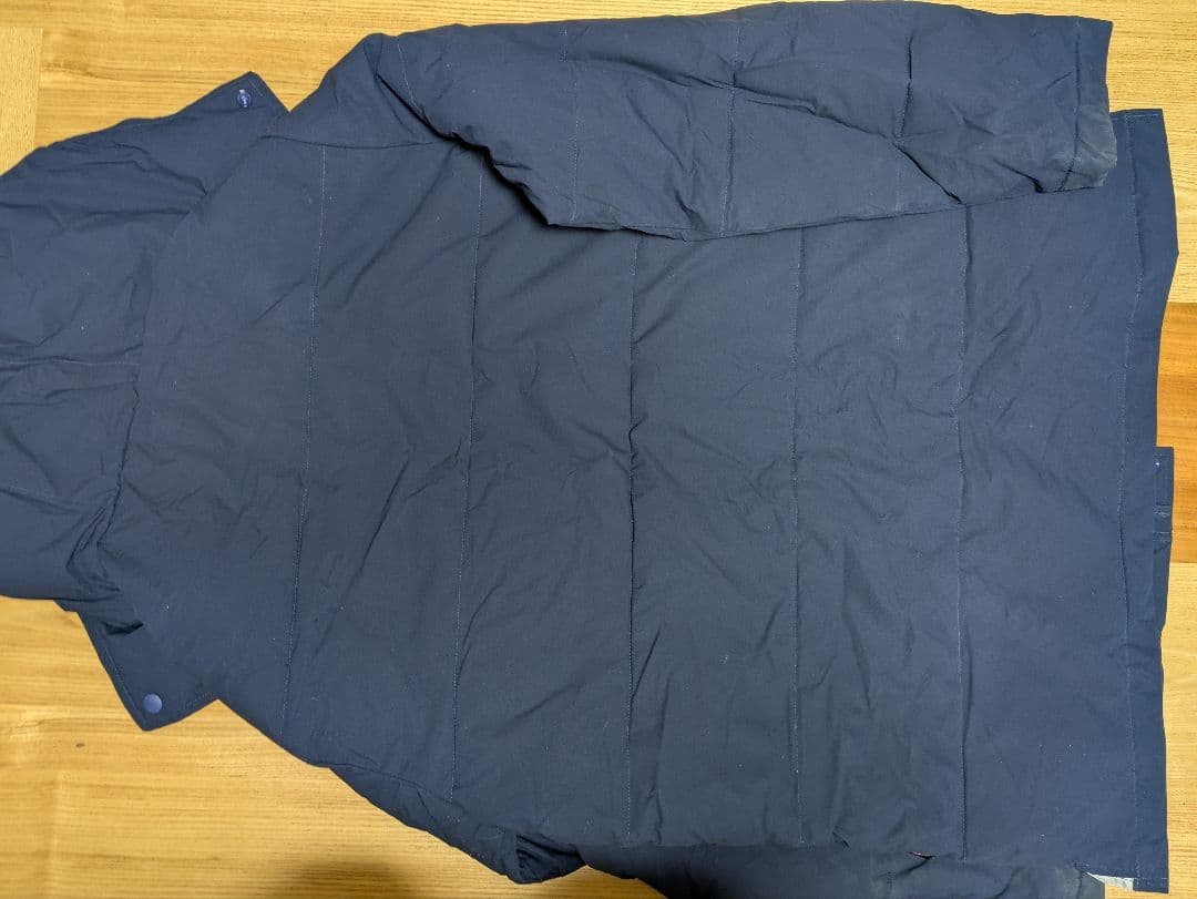 YONEX フード付きダウンジャケット Lサイズ ネイビー