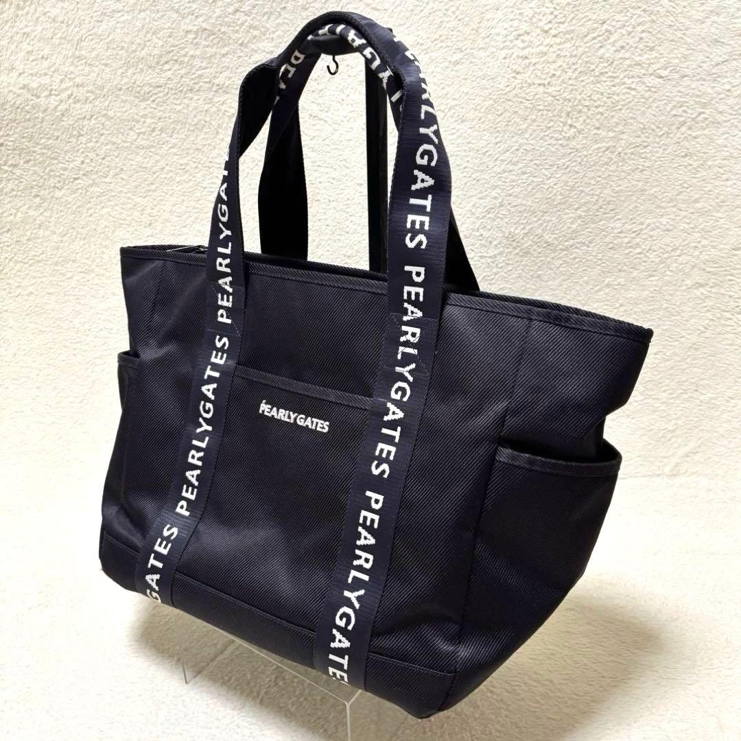 美品 PEARLYGATES パーリーゲイツ ロッカーバッグ トート 大容量