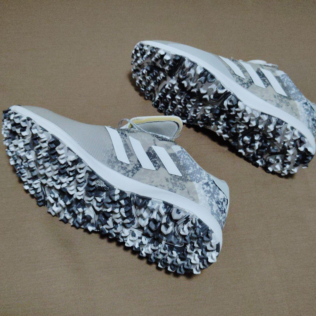 アディダス S2G BOAゴルフシューズ グレー ボアシステム　jp250