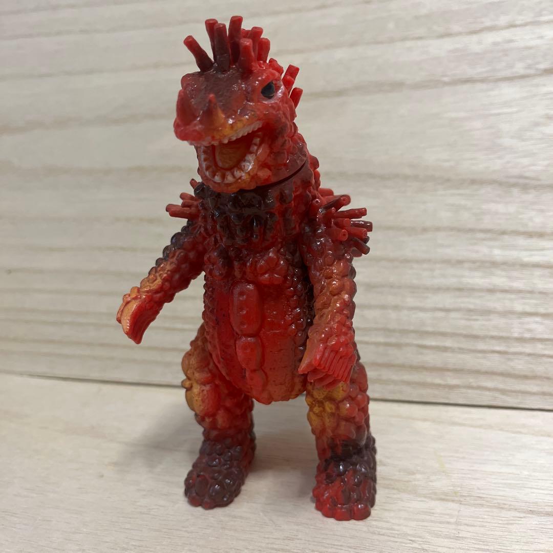 ベロクロン　ソフビ　ポピー　レトロ　キングザウルスシリーズ　足製