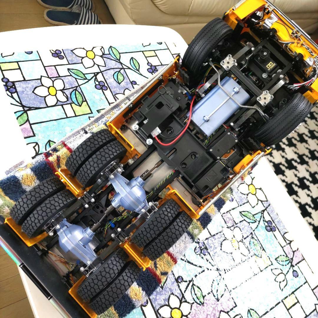 タミヤ トレ―ラ― 1/14 スカニア 7 7 0 S 6 × 4
