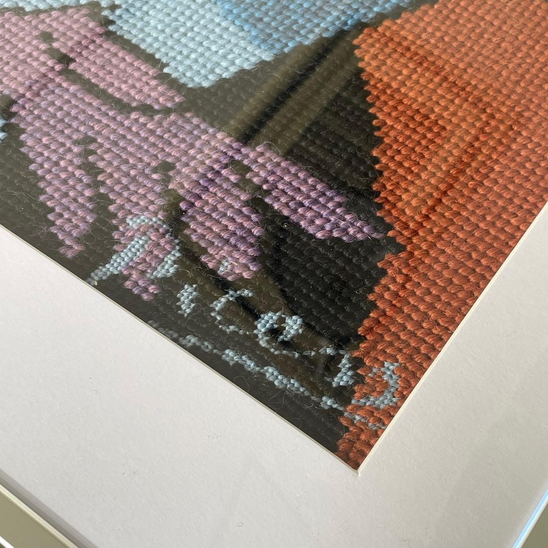 ヴィンテージ ピカソ タペストリー ニードルポイント 額装