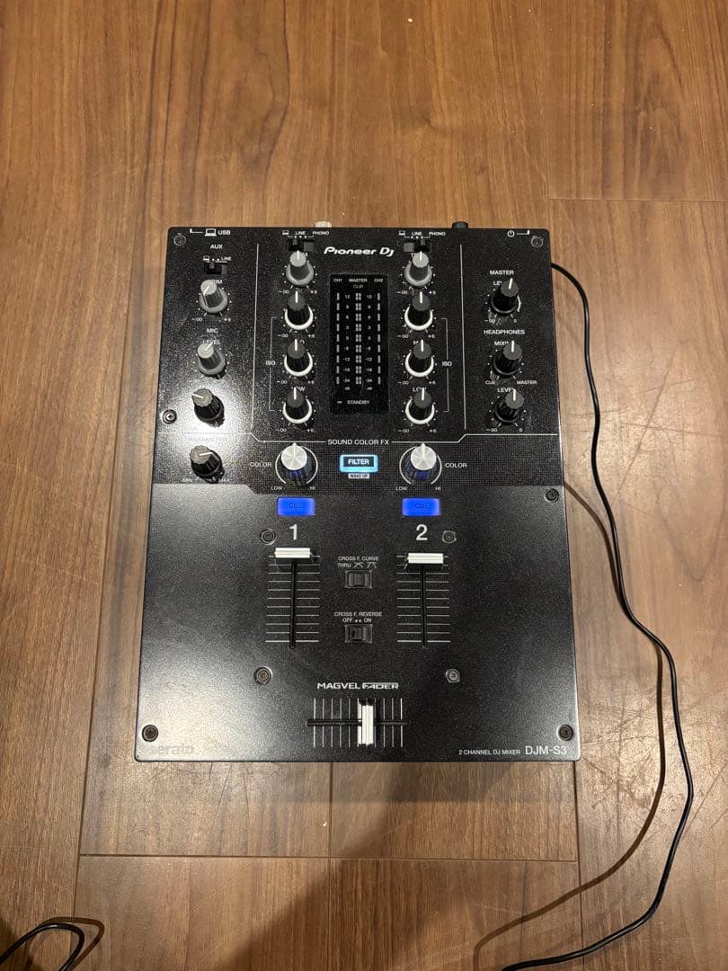 Pioneer DJ DJM-S3 DJミキサー　　2021年製