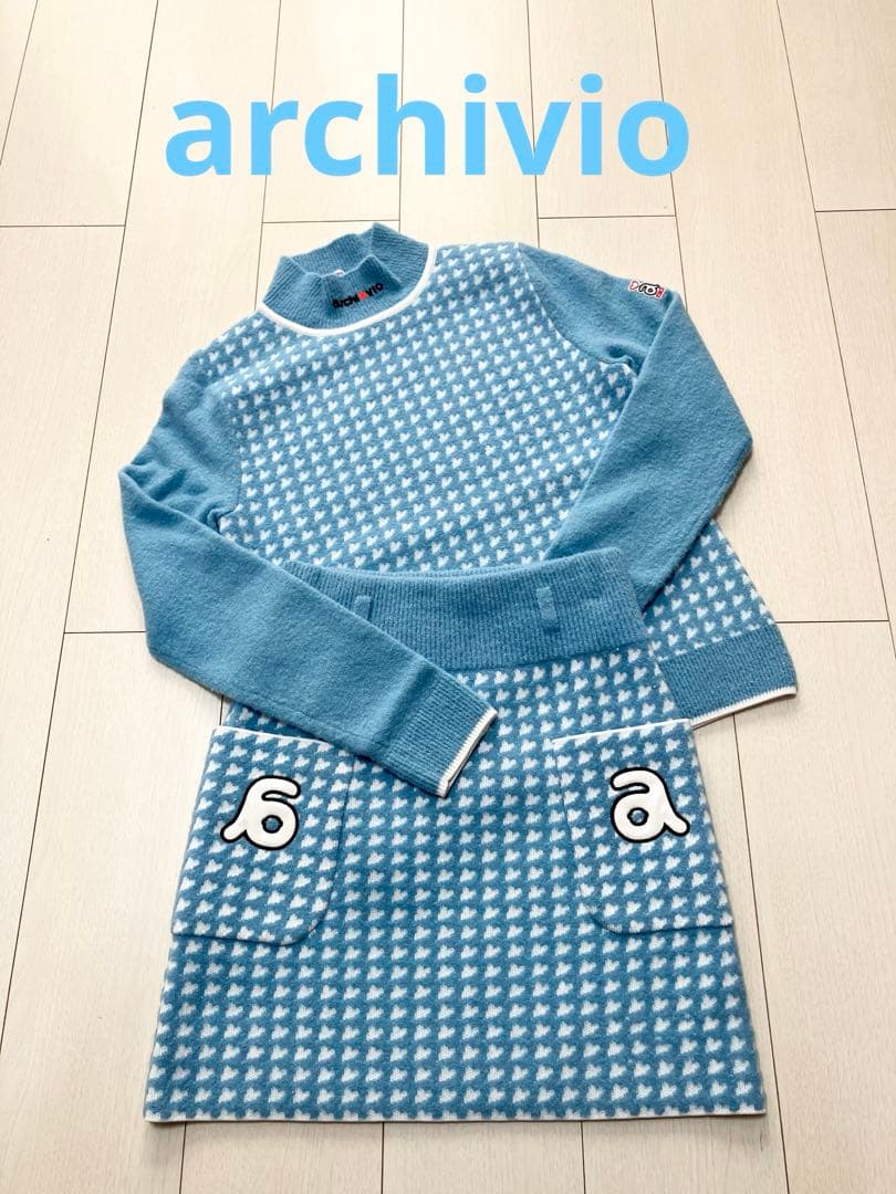 (美品)アルチビオarchivio ニットセットアップ サイズ36