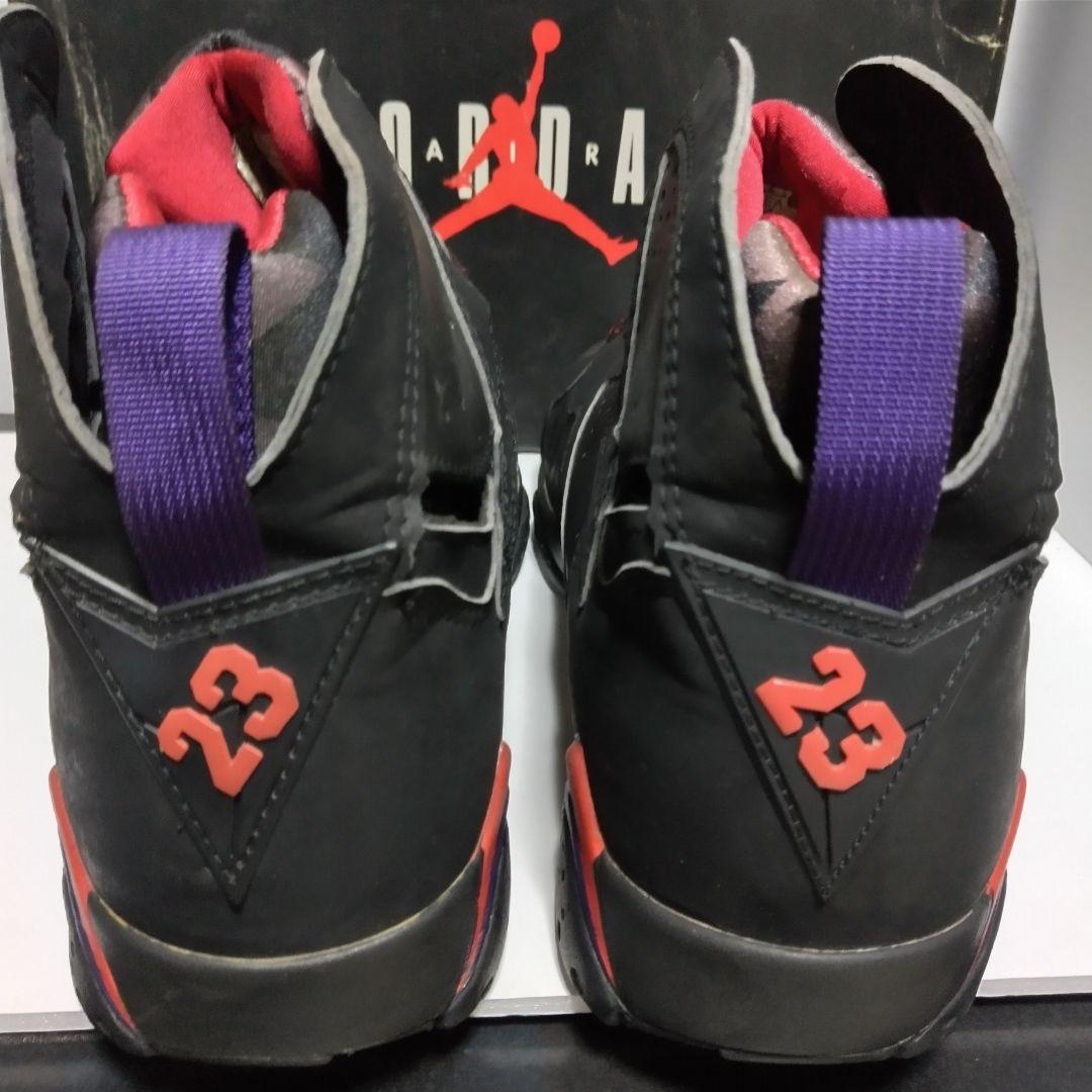 【AJ 7 オリジナル】1992年製 AIR JODAN Ⅶ 黒/赤 29cm