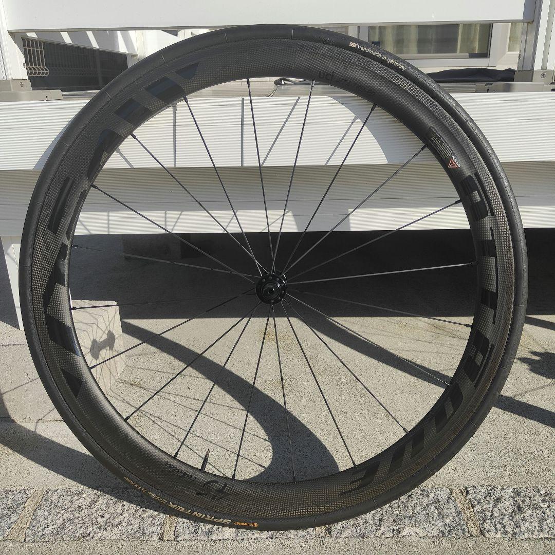 GUSTO ATTAQUE カーボンチューブラーホイール 45mm 前後　美品☆