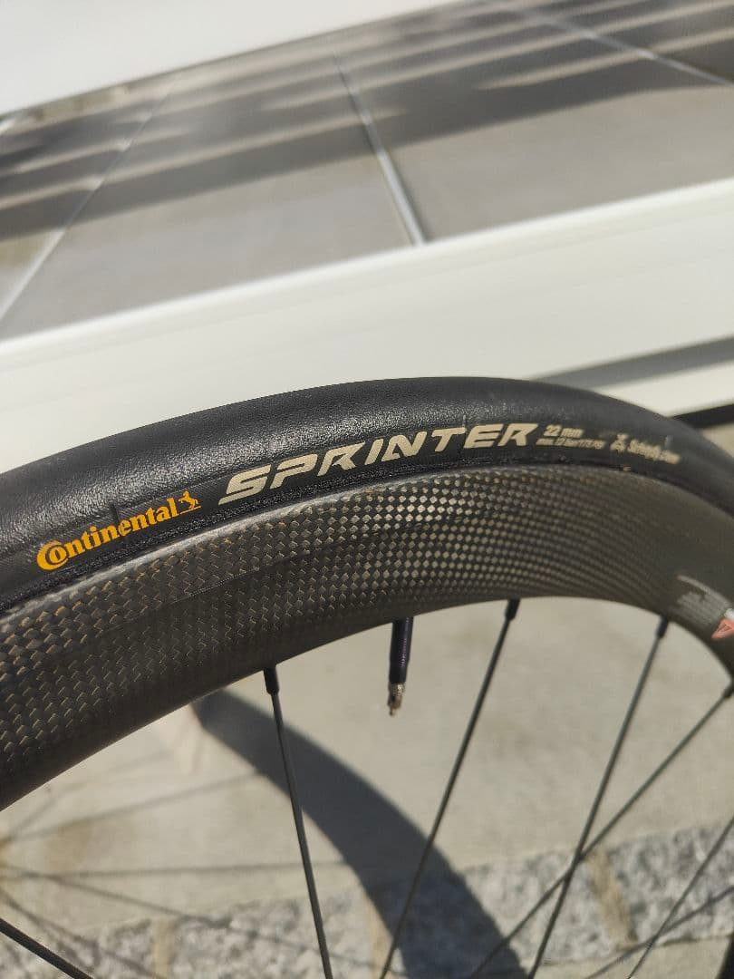 GUSTO ATTAQUE カーボンチューブラーホイール 45mm 前後　美品☆