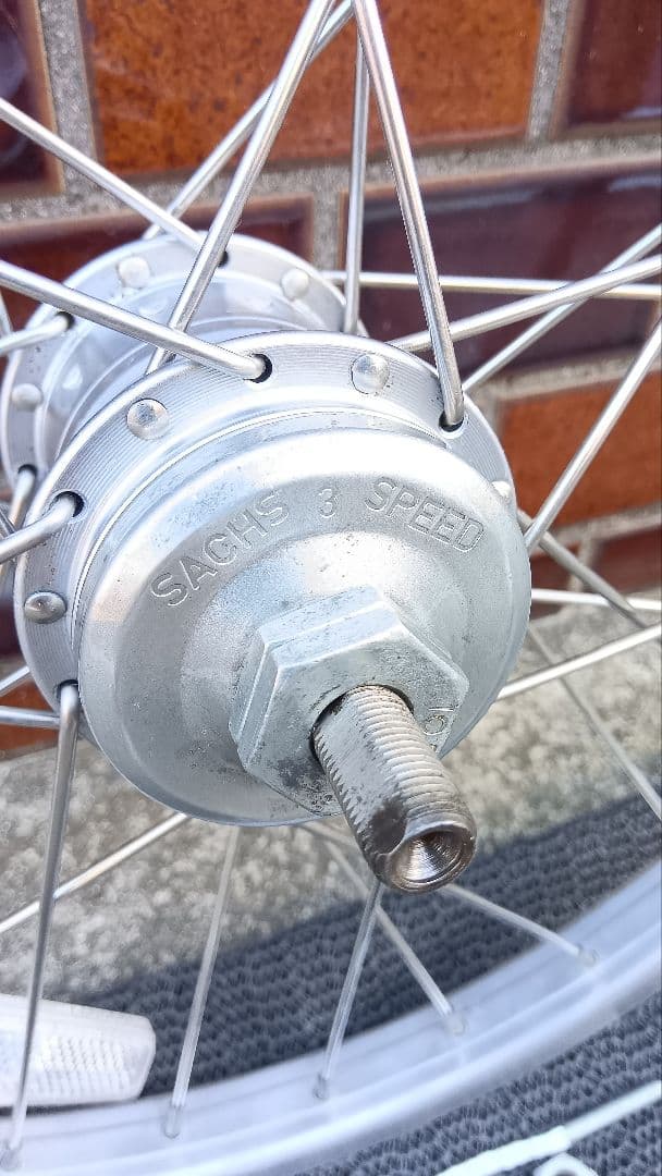 BROMPTON ブロンプトン純正後輪完組ホイル フルセット