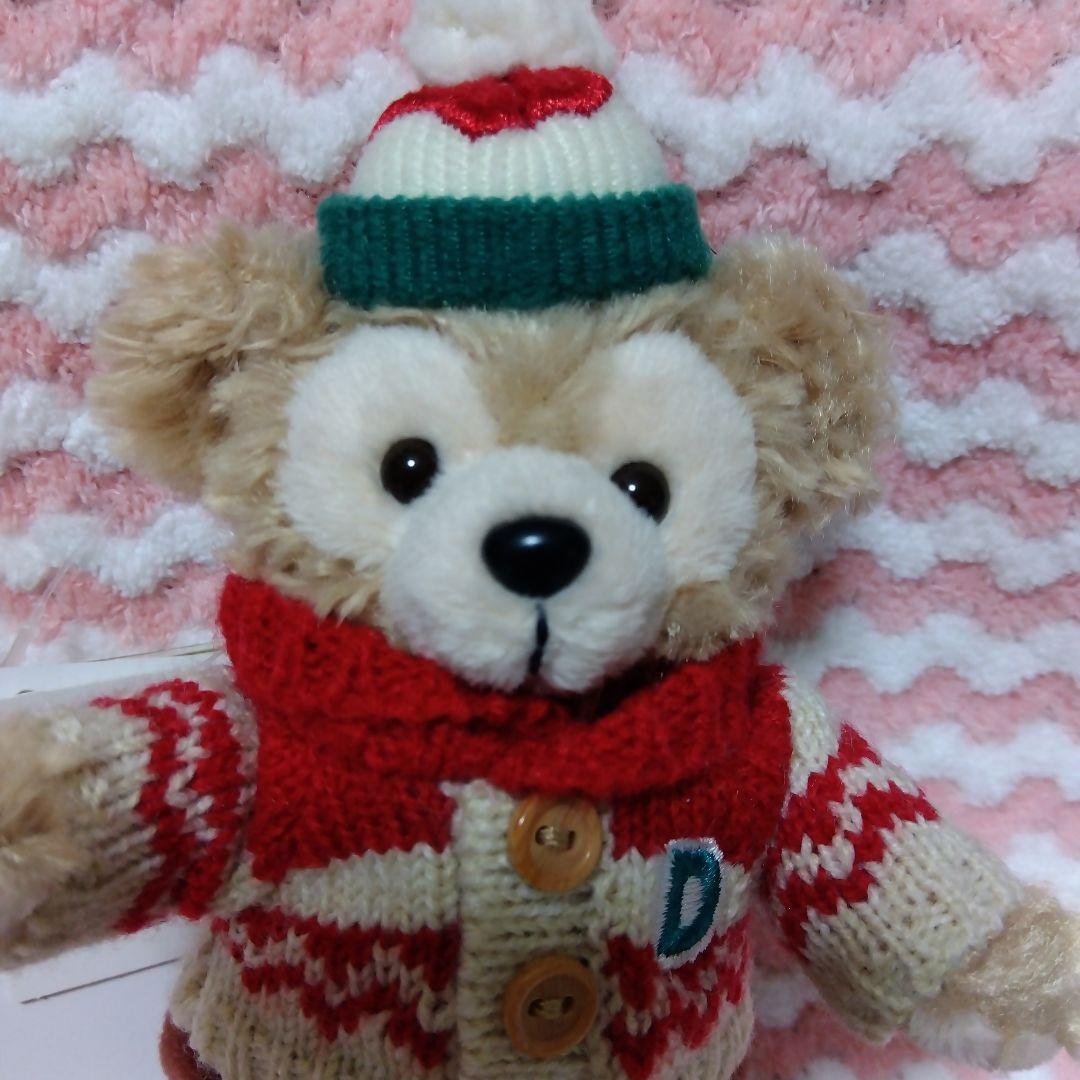 東京デズニーシー2015ダッフィーとシェリーメイ ぬいぐるみバッチタグ付き