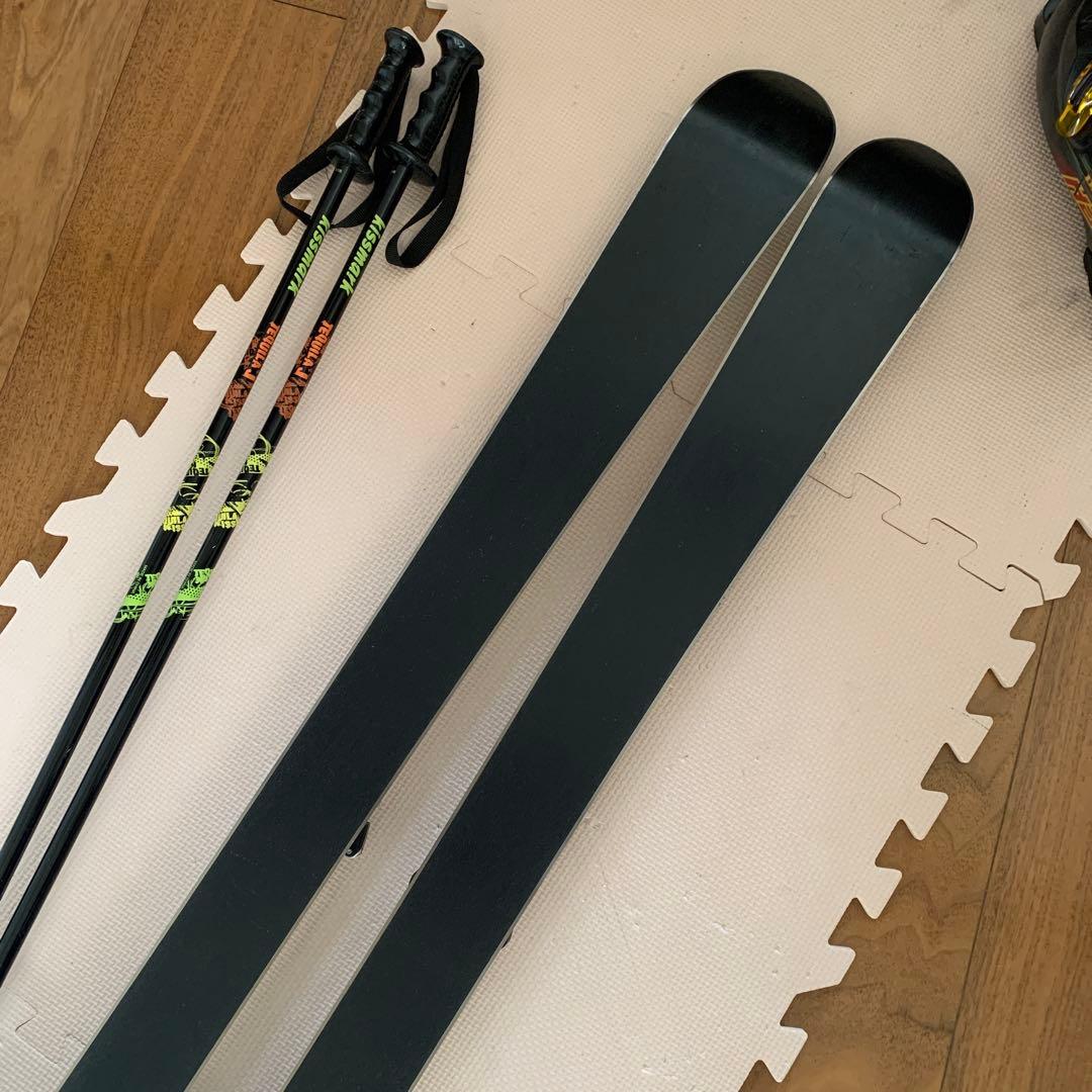 kissmark 140 スキー板 Hartブーツ23〜23.5 3点セット