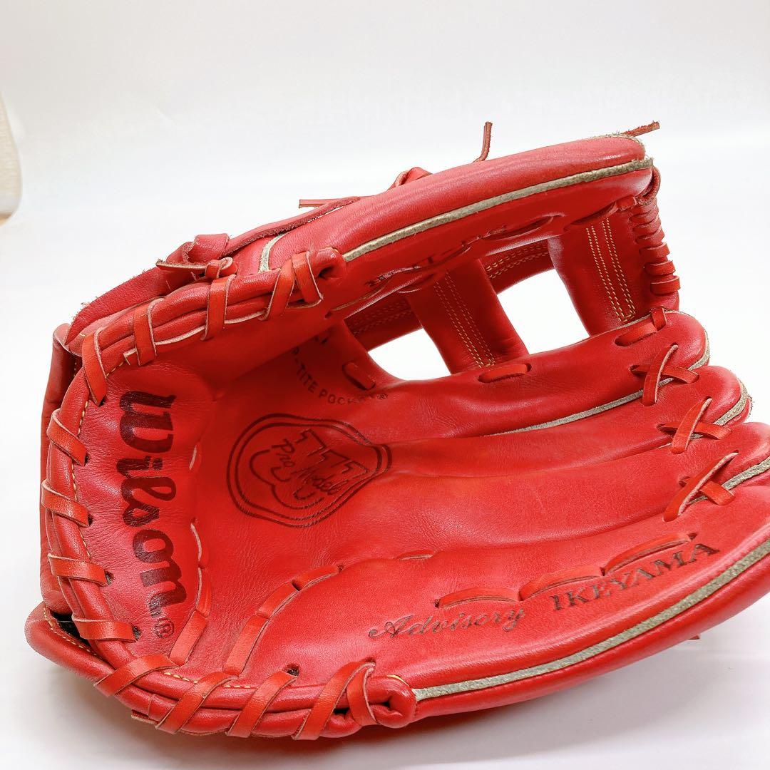 ✨美品✨Wilson ウィルソン 内野用 軟式グローブ 池山隆寛 一般用
