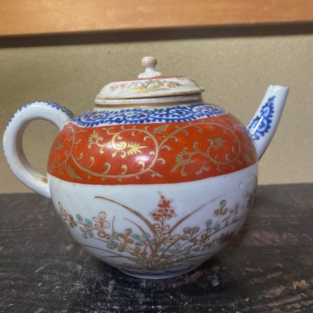 古伊万里ヨーロッパ里帰りティーポット