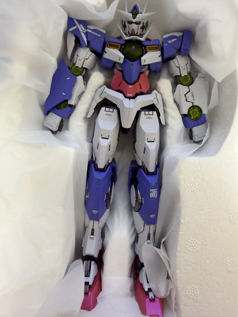 メタルビルド　ダブルオークアンタフルセイバー＆オプションセット