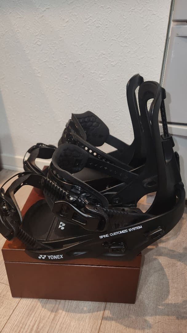 YONEX spineback S スノーボード ビンディング黒ヨネックス