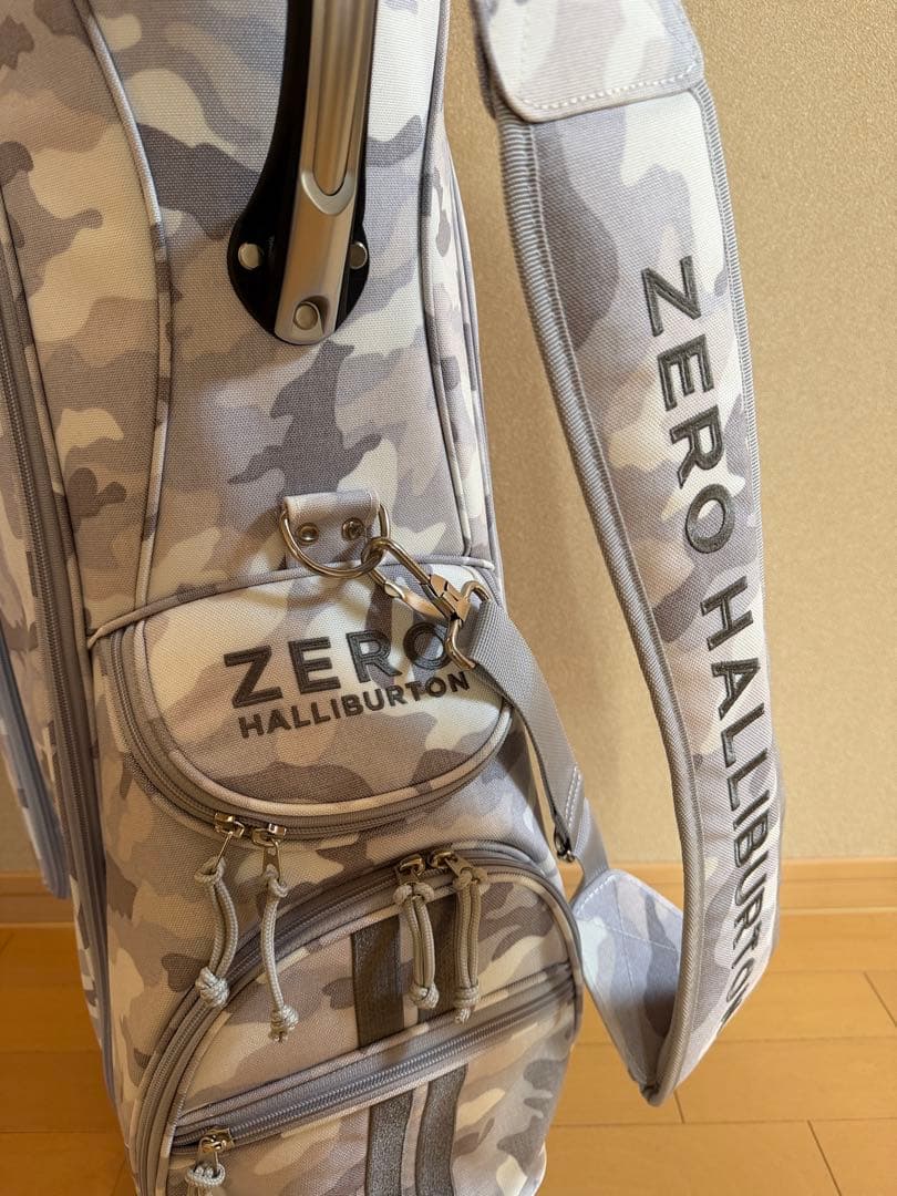 【新品未使用】ゼロハリバートン　ゴルフ　キャディバッグ　ホワイトカモ